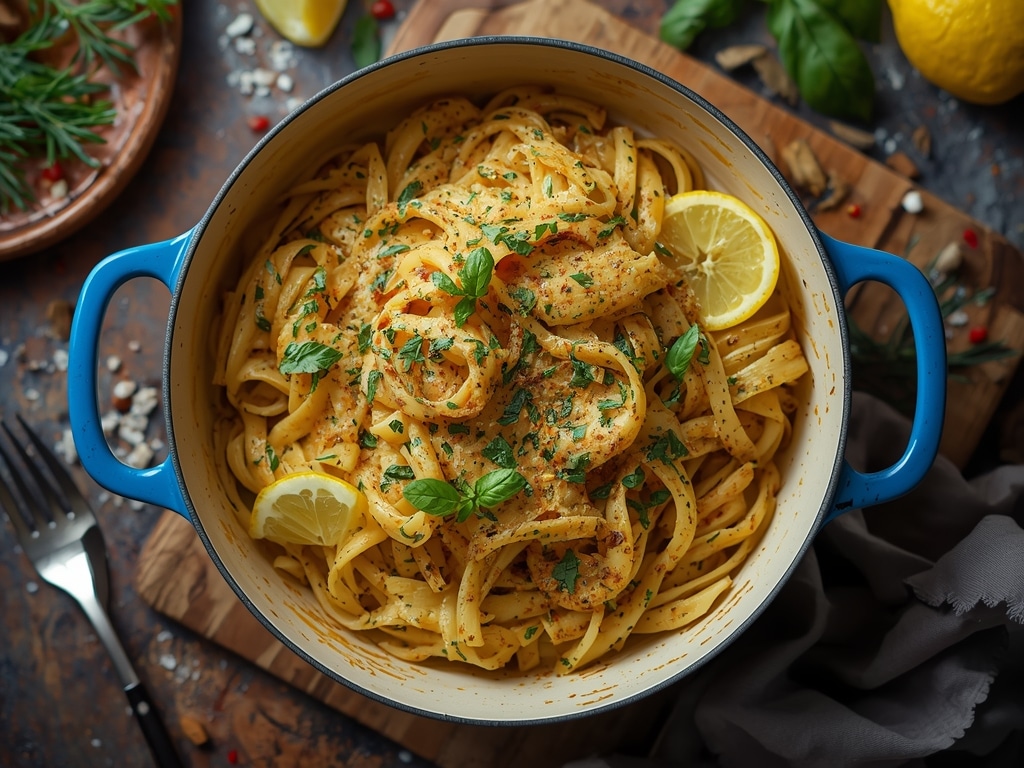 Lemon Pasta: The Easiest Creamy Recipe EVER!
